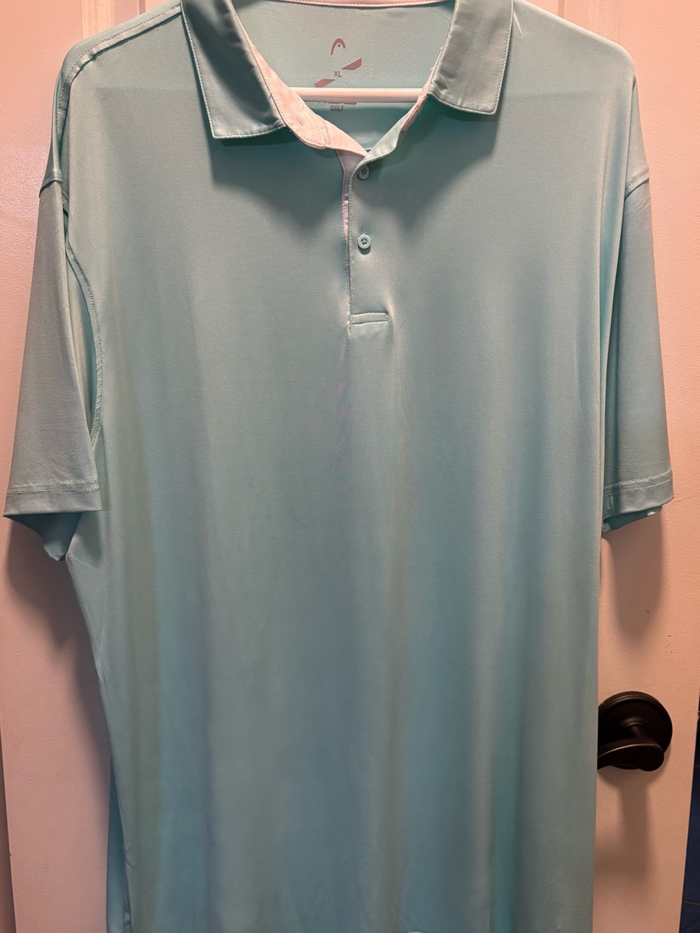 Head Light Aqua Polo Shirt - Men's Short Sleeve